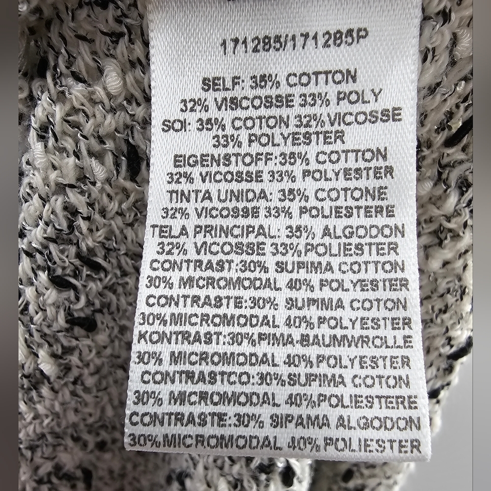 Anthropologie Dolan Oak Street Speckled Duster Cardigan Sweater - Picture 3 of 5